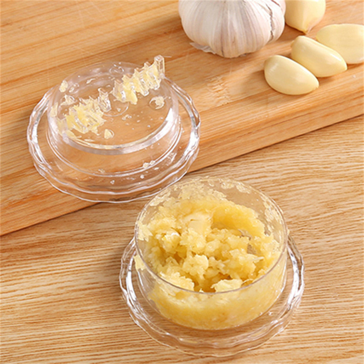 Shake-Style Garlic Mincer Box, No-Blade Manual Crusher, 3.15 x 1.57 In - Image 6