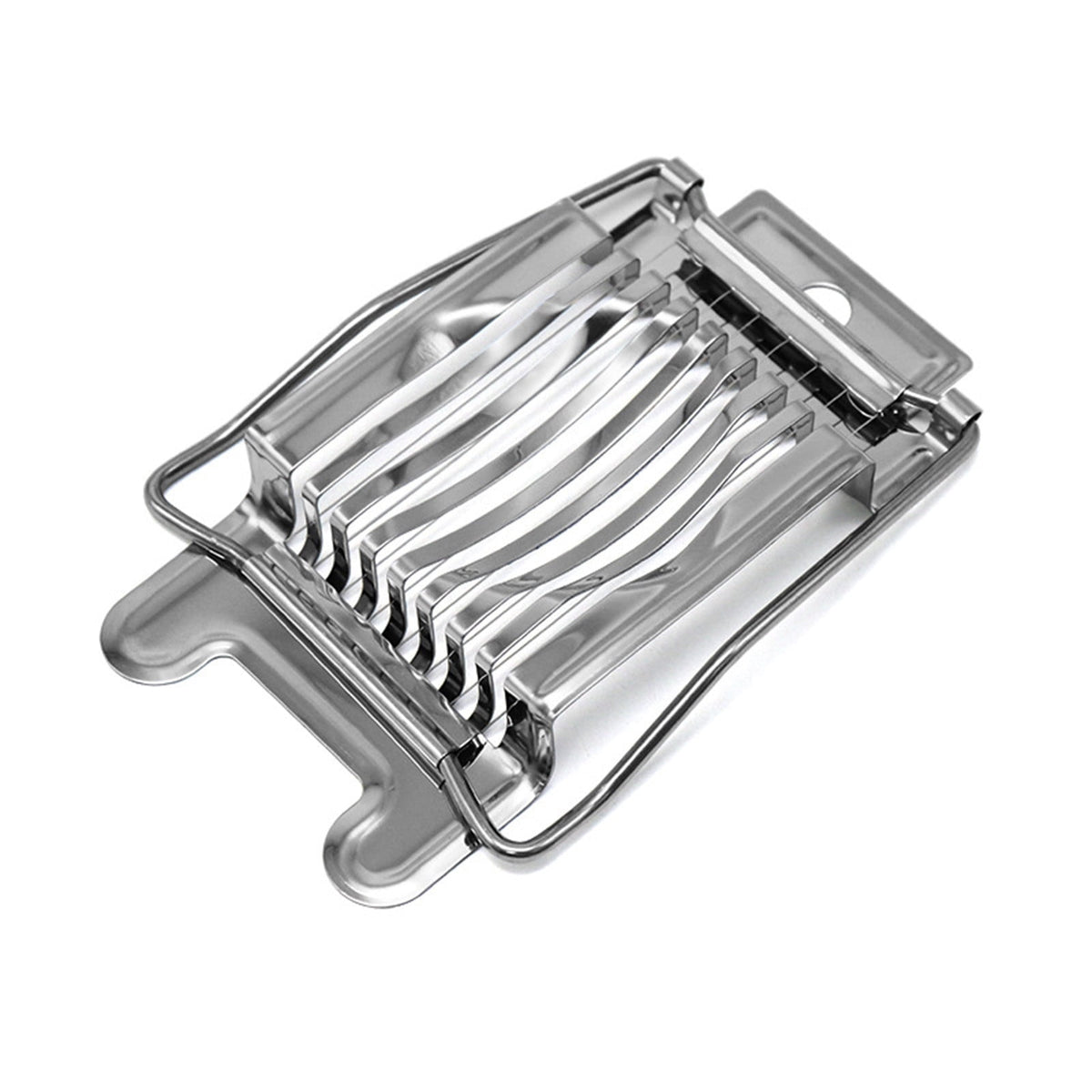 Egg Slicer with Aluminum Body and Stainless Steel Cutting Wires - Image 6