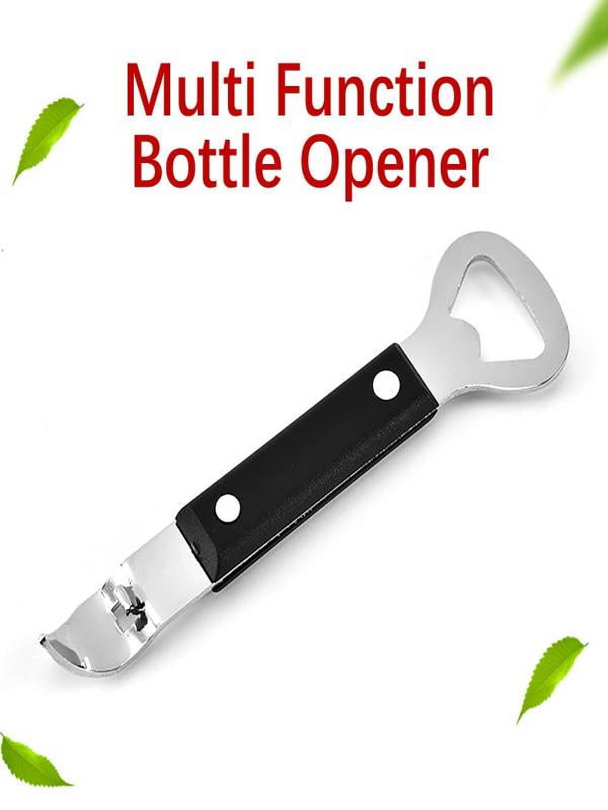 Manual Can and Bottle Opener with ABS Handle, 15.6 cm Stainless Steel - Image 5