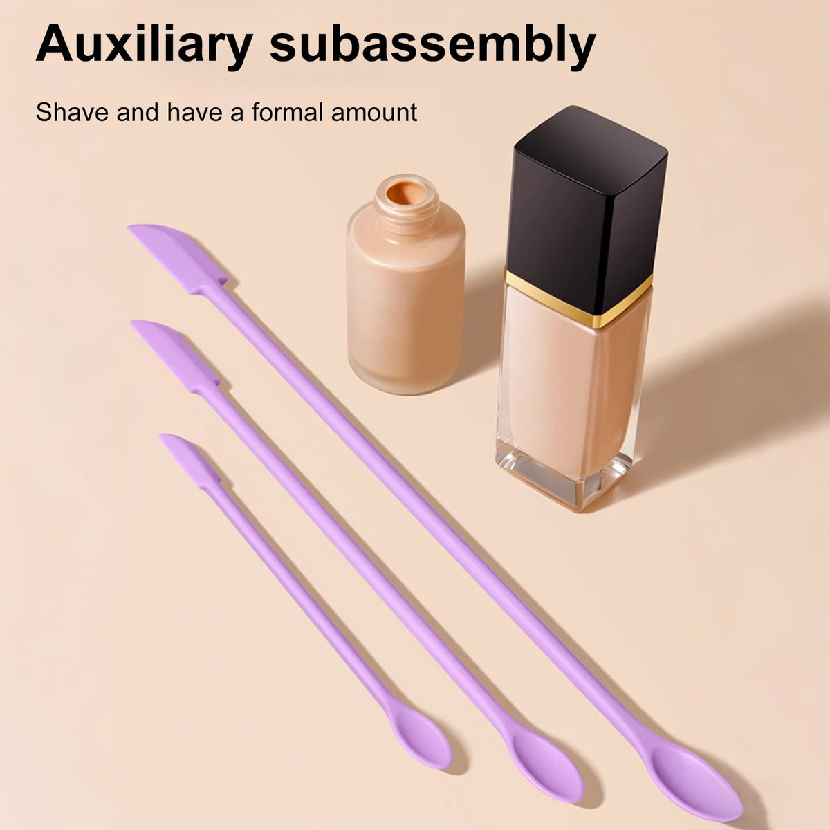 Mini Silicone Jar Spatulas, Set of 3 Scrapers from 15.4 to 30.5 cm - Image 4