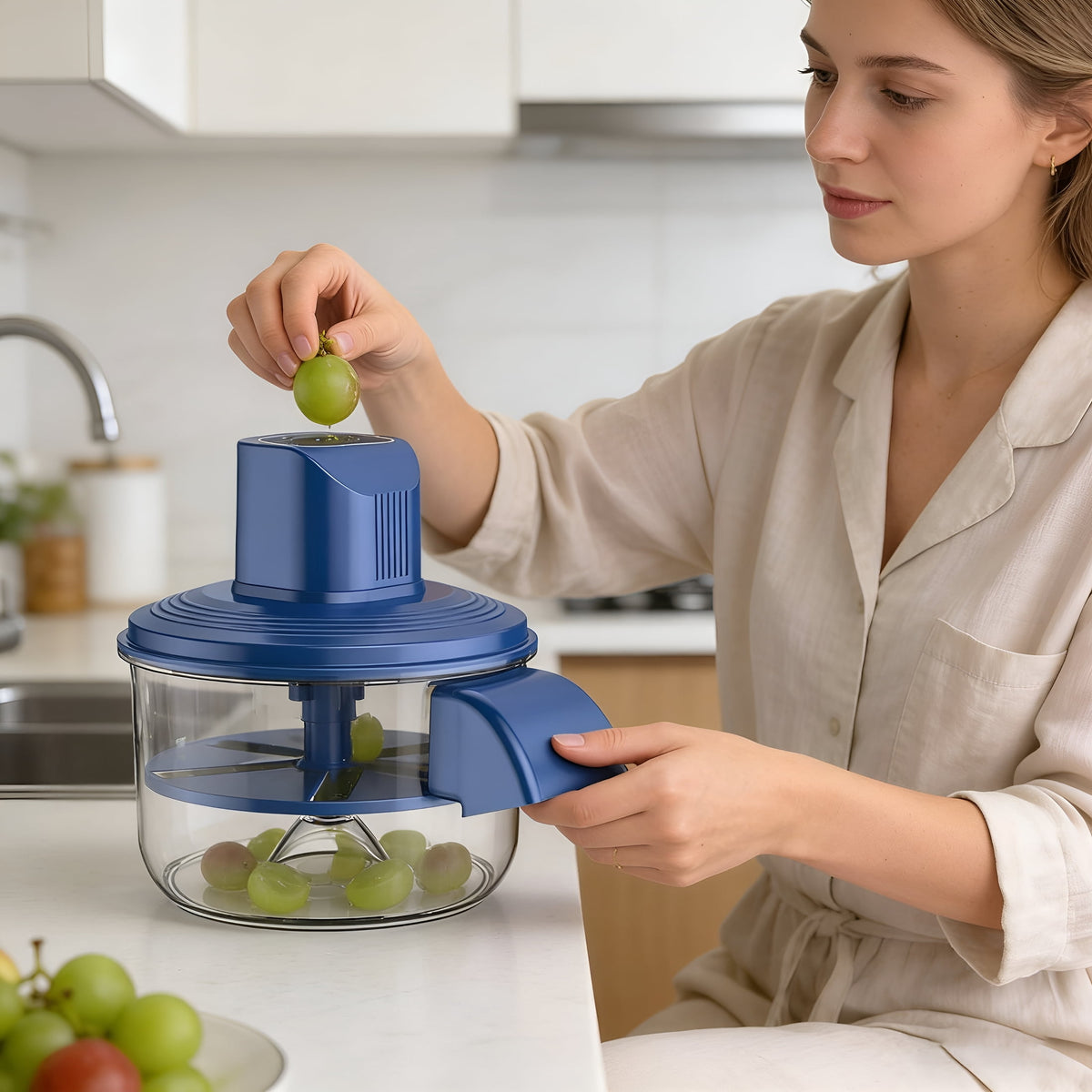 Cordless Electric Peeler for Potatoes and Soft Produce, Rechargeable - Image 2