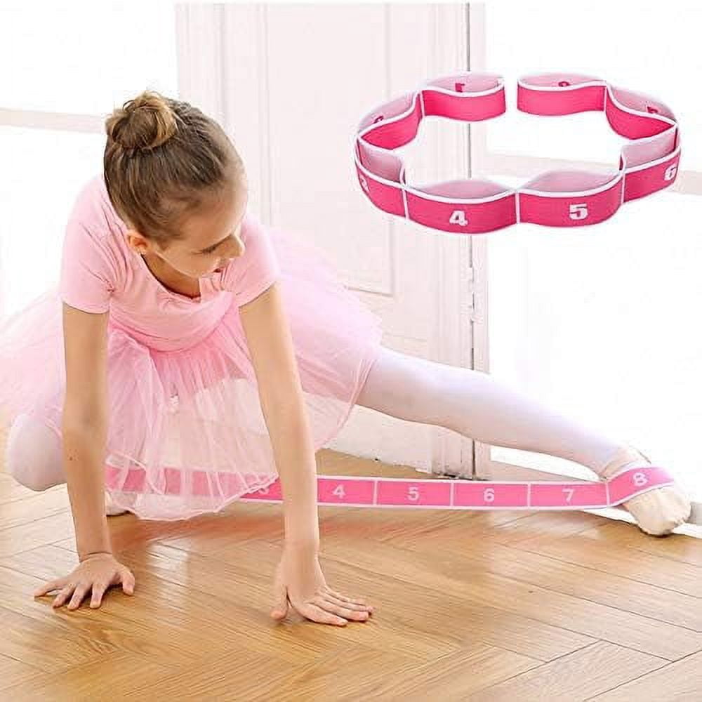Stretch Strap with 8 Loops, 34-Inch Nylon Band for Stretching Routines - Image 3