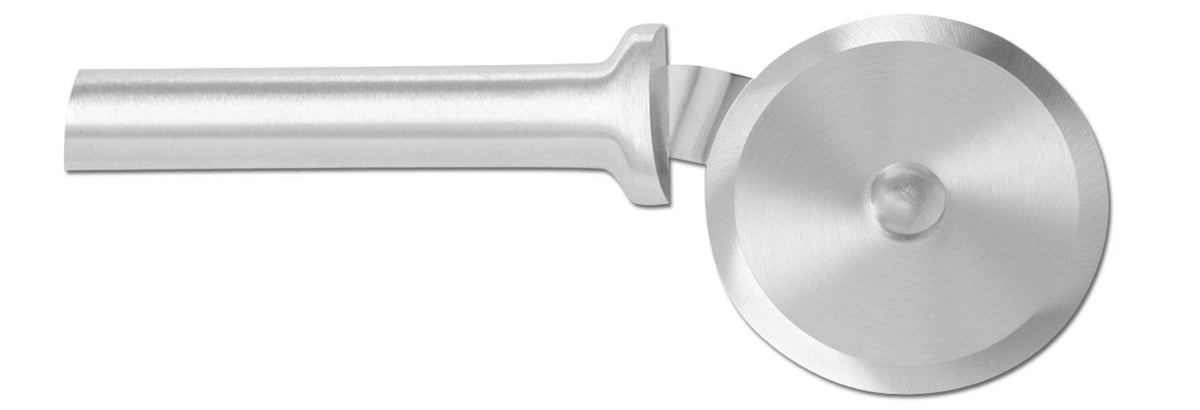 Pizza Cutter with 3-Inch Stainless Wheel and Brushed Aluminum Handle