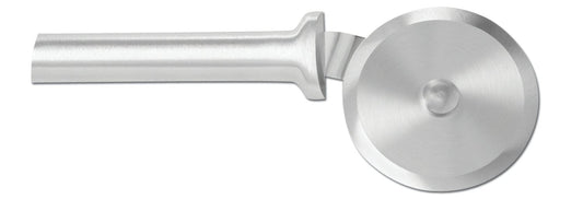 Pizza Cutter with 3-Inch Stainless Wheel and Brushed Aluminum Handle