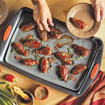Silicone Baking and Roasting Mat, 10 x 14.75 Inch Nonstick Sheet Pan Liner - Image 6