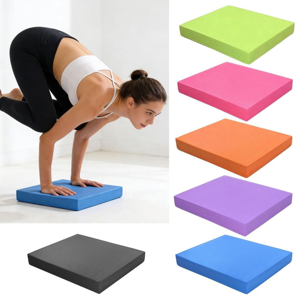 Balance Pad for Stability Work, 11.8 x 7.9 x 2.4 Inch Cushioned Block - Image 3