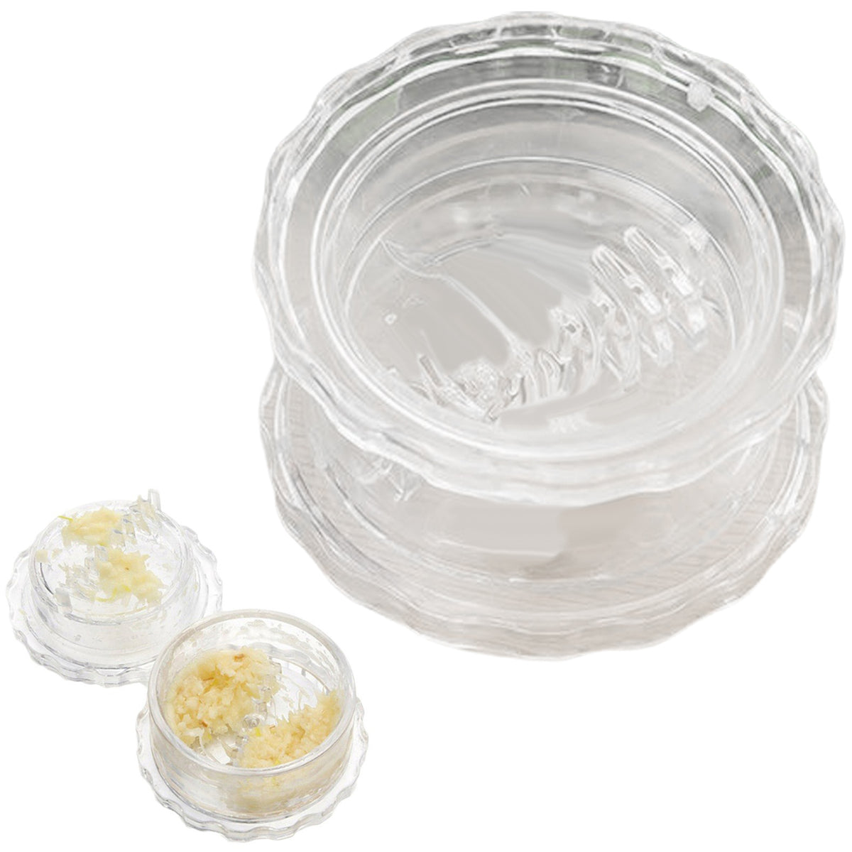 Shake-Style Garlic Mincer Box, No-Blade Manual Crusher, 3.15 x 1.57 In
