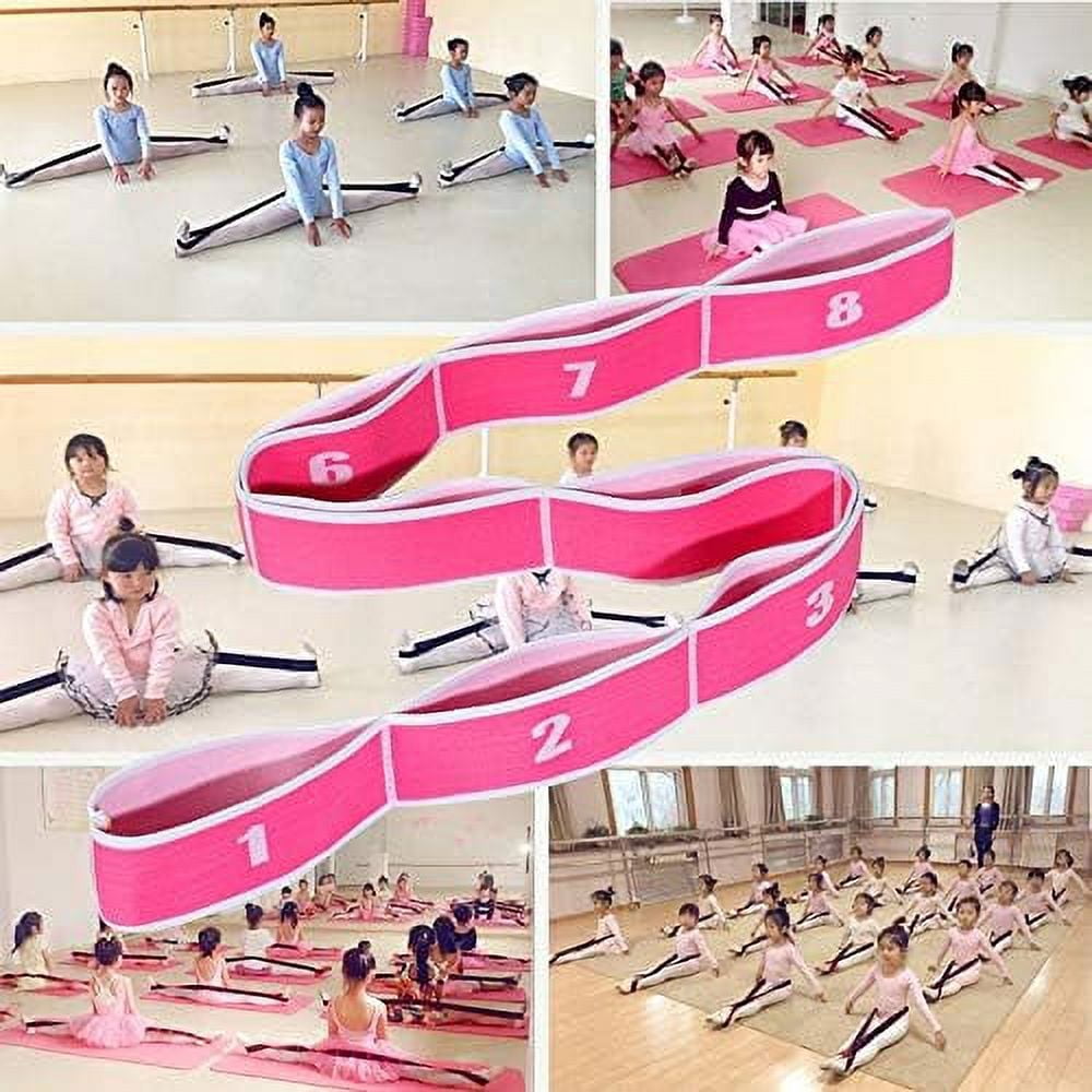 Stretch Strap with 8 Loops, 34-Inch Nylon Band for Stretching Routines - Image 4