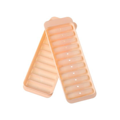 Narrow Ice Stick Tray with Lid, 11 Slots for Bottles and Tall Glasses