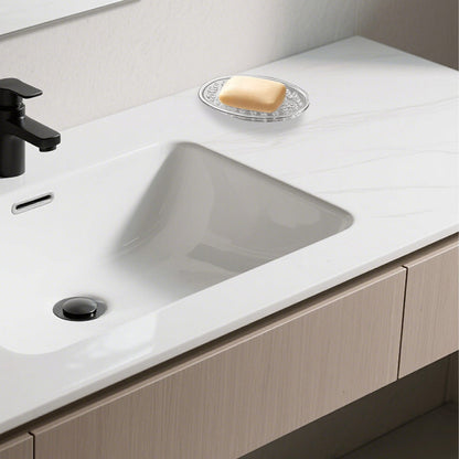 Silicone Soap Dish with Drainage Channels, Clear 4.53 x 3.14 Inch Tray - Image 5