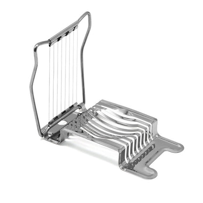 Egg Slicer with Aluminum Body and Stainless Steel Cutting Wires