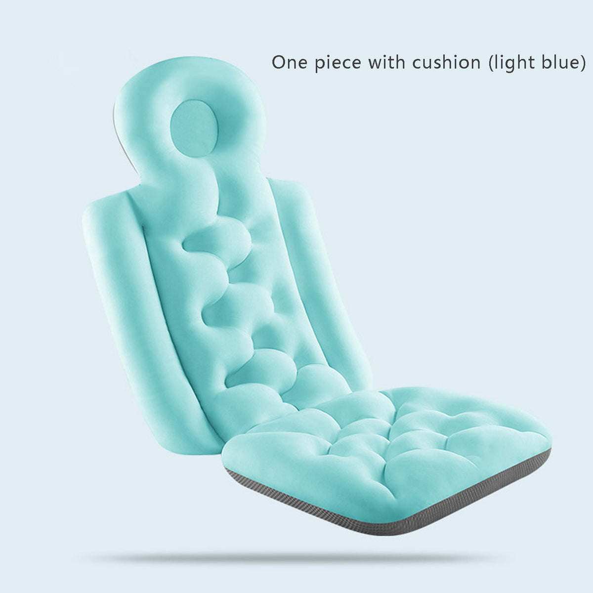 Full-Body Bath Pillow with Quick-Drying Cover, Head, Neck and Back Cushion - Image 2