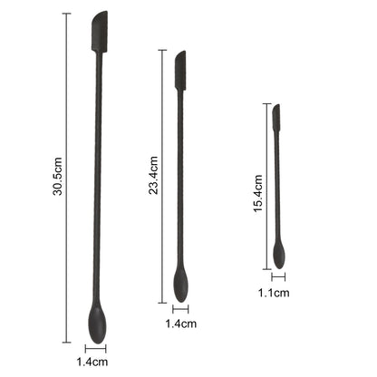Mini Silicone Jar Spatulas, Set of 3 Scrapers from 15.4 to 30.5 cm - Image 6