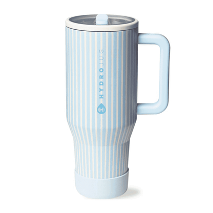 40 oz Insulated Stainless Steel Tumbler with Handle and Flip Straw Lid