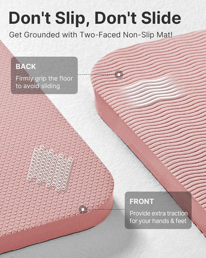 Extra-Thick TPE Yoga Mat, 1/2 Inch Cushioned Exercise Mat with Carry Strap - Image 6